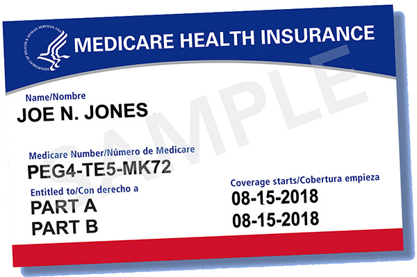 New Medicare card design